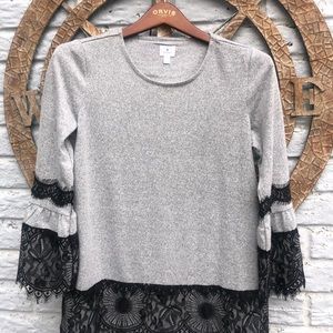 Dressbarn quarter-sleeve shirt